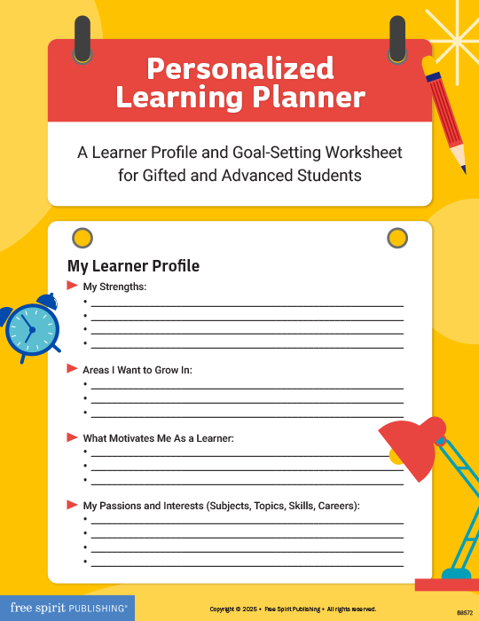 Personalized Learning Planner | 6–12 | Download | Free Spirit