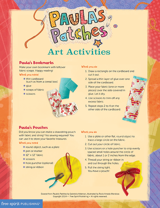 Paula’s Patches Art Activities | Download | Free Spirit