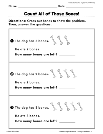 Operations and Algebraic Thinking: Subtraction