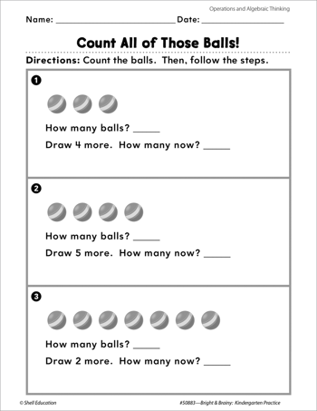 Operations and Algebraic Thinking: Addition