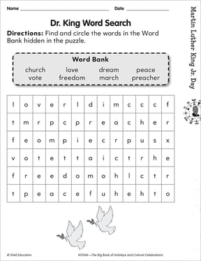 Martin Luther King Jr. Day (K-2)