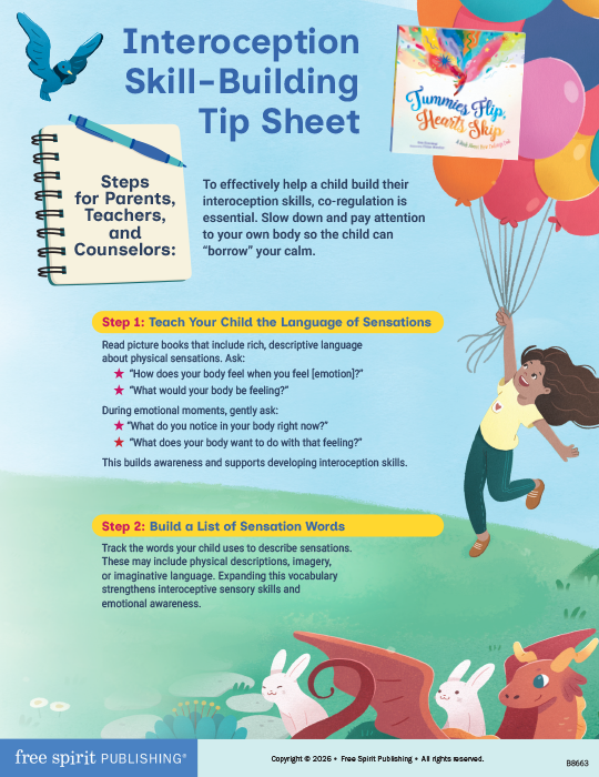 Interoception Skill-Building Tip Sheet | Grades 1–5 | Free Spirit ...