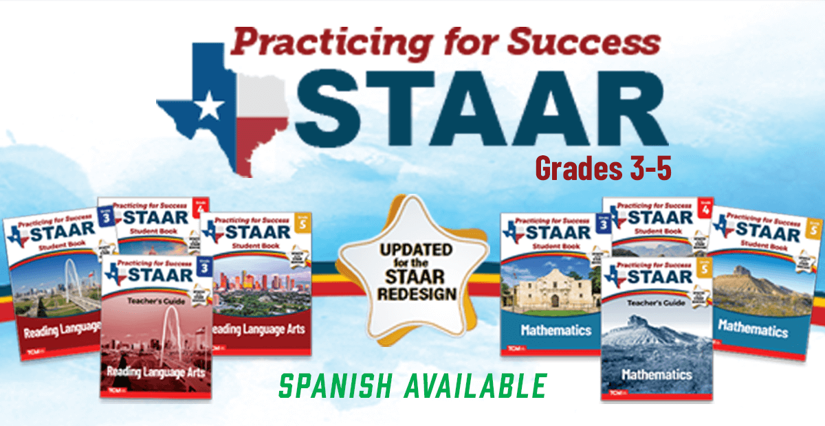 Practicing For Success: STAAR 3-5 | Download | TCM/Admin